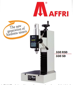 进口洛氏硬度计 意大利AFFRI 330RSD/330RS-SD